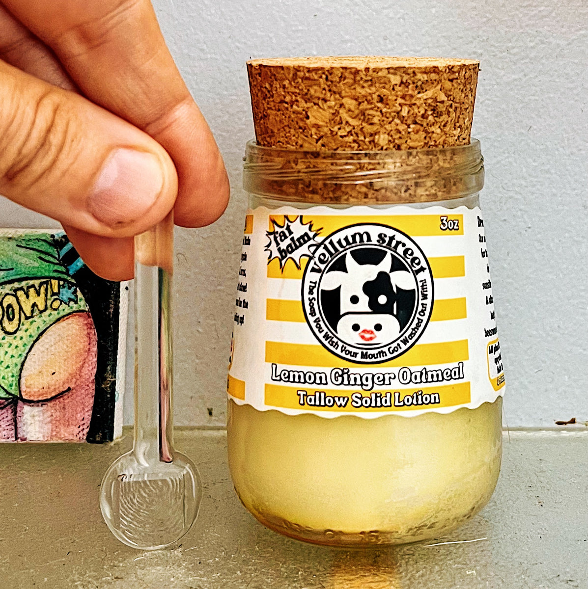 Glass Dipper Spoon Vellum St Soap Company