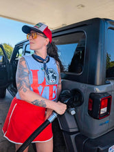 Load image into Gallery viewer, LOVE Ringer T-shirt