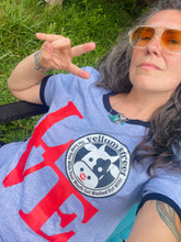 Load image into Gallery viewer, LOVE Ringer T-shirt