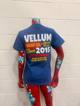 Load image into Gallery viewer, Vellum Since T Shirt Blue