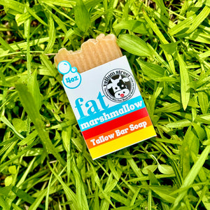 fat marshmallow BAR SOAP