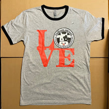 Load image into Gallery viewer, LOVE Ringer T-shirt
