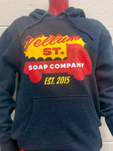 Load image into Gallery viewer, Vellum Mini Truck Hoodie Navy
