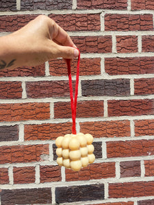 fat marshmallow SOAP ON A ROPE